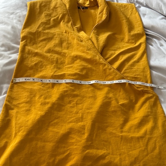 Zara | Sleeveless Blazer Wrap Dress Size S - Picture 11 of 12